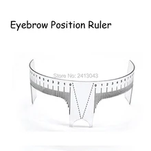 2 шт. microblading для бровей позиции правителя Профессиональный бровей расположение и программное средство меры для бровей татуировки Начинающий
