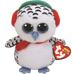 TY Beanie Boos Сова медведь птица мышь собака призрак кошка печать пингвин плюшевые регулярные чучело коллекция мягкие большеглазая кукла