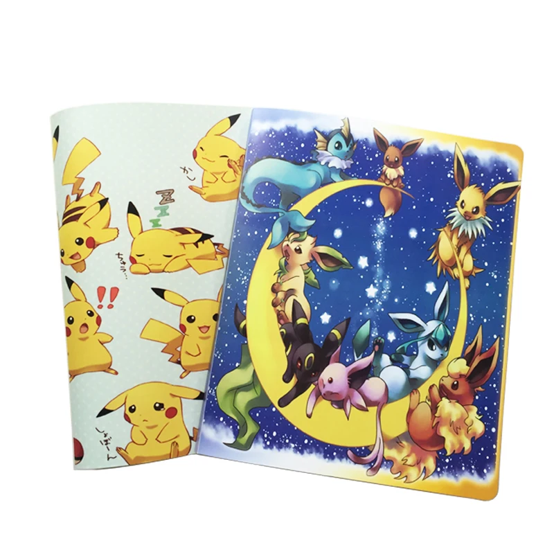 Коллекция Пикачу Pokemon cards альбом книга Топ загруженный список игральных карт pokemon держатель Альбом игрушки для нового подарка