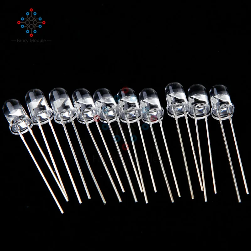 50Pcs 940nm IR infrared 5mm Light Emitting Diode LED Lamp Assorted Kit UV Lights | Инструменты