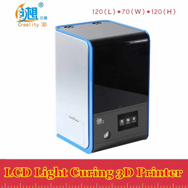 

The Cheapest Creality 3D LCD Light Curing 3D Printer With Full Color Touch Screen Rapid Prototyping 3D Creator Slicer 3D Printer