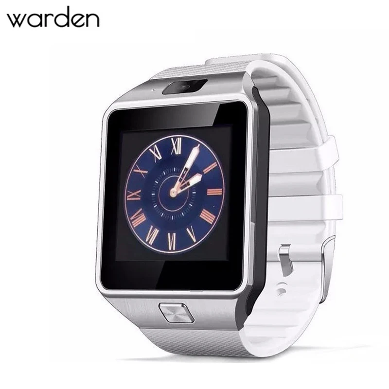 Электроника DZ09 Smart Watch Sport LED Для мужчин бренд наручные цифровые часы Шагомер Bluetooth
