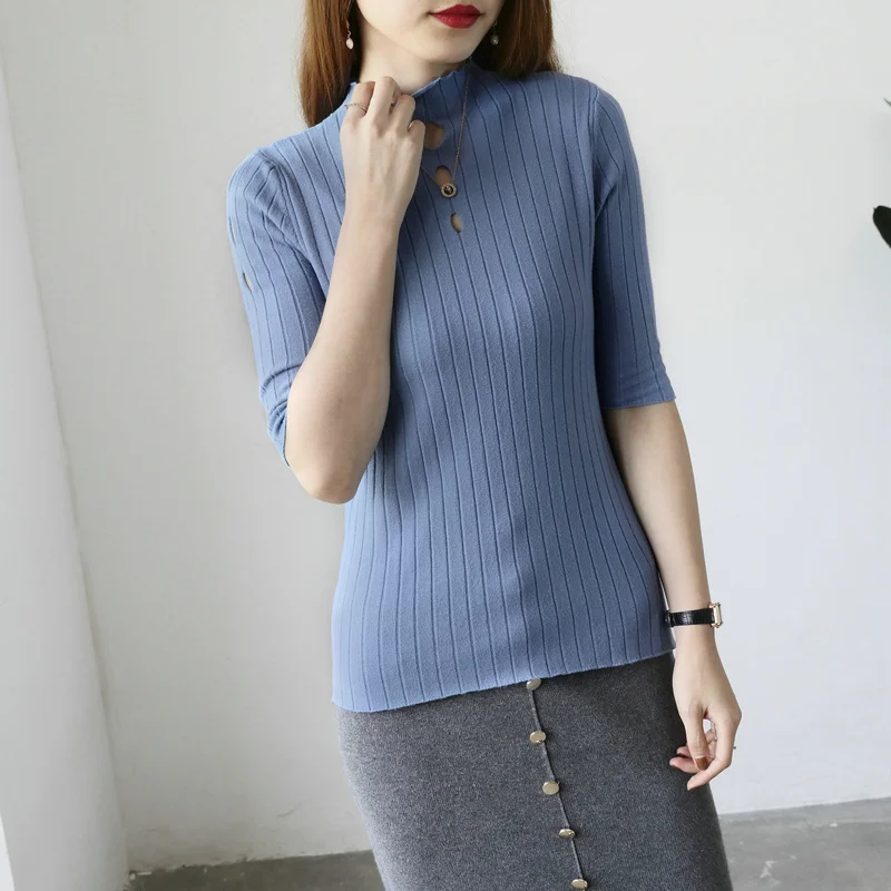 Buy New Knitted Half Sleeves Sweaters Women's Spring