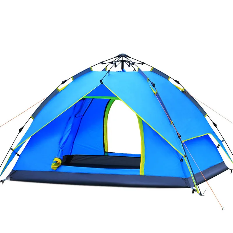 

Wnnideo 3-4 Person Hydraulic Automatic Tents Outdoor Camping Supplies Double Decker Camping Tents Wholesale