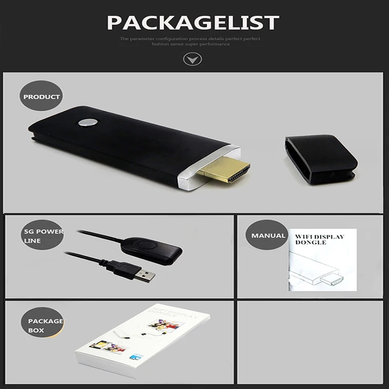 HFLY 5G усилитель сигнала G3 tv stick Wi Fi HDMI адаптер двойной Cortex A9 ТВ стик android Mirascreen airplay dln