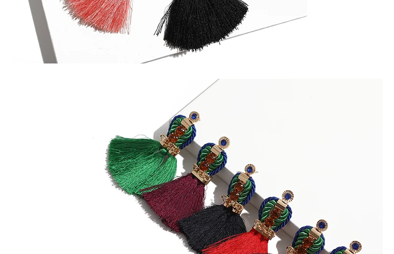 AYAYOO Long Tassel Earrings For Women Ethnic Big Drop Earring Female 2018 Brincos Summer Style Gold Earings Fashion Jewelry (2)