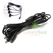 Светодиодный Запчасти 1 Connect 4 Мощность удлинители шнуров провода, кабели разъема сборки для софиты для шкафа Бар Потолочные светильники