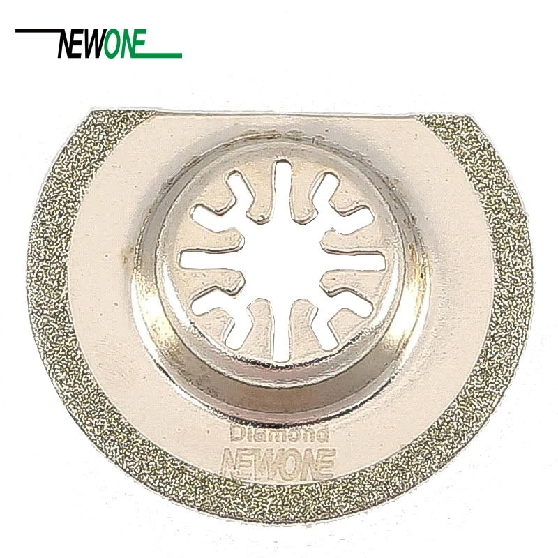 1 pcs of 63mm Diamond half circle oscillating multitool saw blade fit for renovator power tools as Fein, Bosch,makita 1 pcs of 63mm Diamond half circle oscillating multitool saw blade fit for renovator power tools as Fein, Bosch,makita