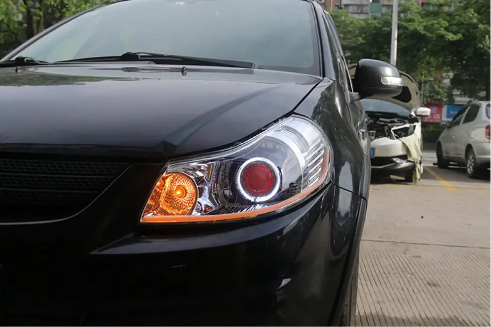 HID xenon, 2007~ 2012, автомобильный Стайлинг, SX4 головной светильник, мотоцикл, Ciaz, Reno, kizashi, s-cross, SX4 фара, автомобильные аксессуары, SX4 противотуманный светильник