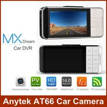 Original Anytek AT66 Car DVR Novatek 96650 WDR Video Recorder Full HD 1080P Camera G-sensor Registrator Mini Dashcam