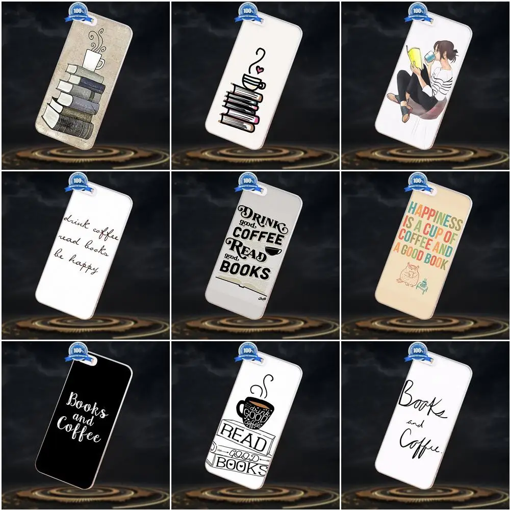 

Bixedx For Xiaomi Redmi 5 4A 3 3S Pro Mi4 Mi4i Mi4C Mi5 Mi5S Mi Max Mix Note 2 3 4 Plus Soft Cases Cover Books And Coffee