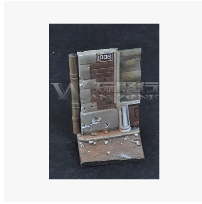 

1/35 WW2 soldier Scene model accessories WWII Resin Model of City platform