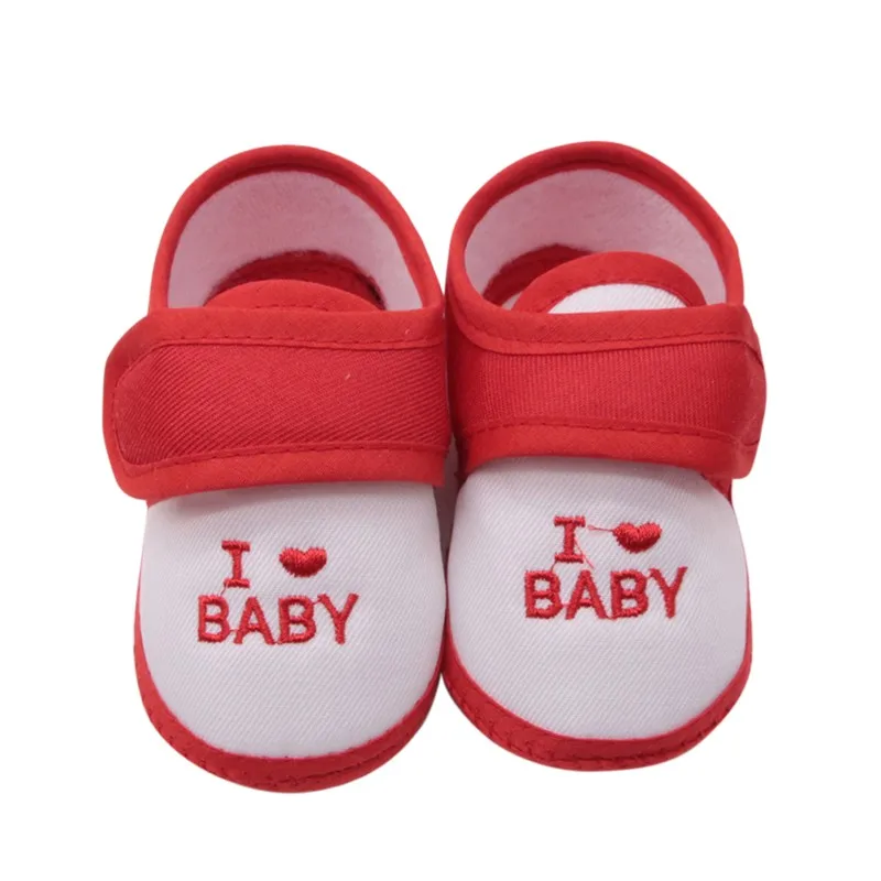 

Newborn Baby Boys Girls Shoes Toddler First Walkers Cotton Soft Sole 0-18M