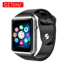 GETIHU A1 Смарт-часы Smartwatch Bluetooth цифровой наручные часы Спорт sim-карты телефон с Камера для Apple iPhone Android samsung
