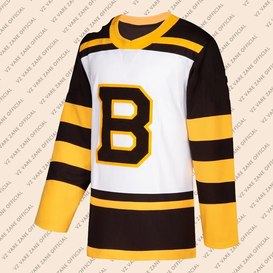 

David Backes Patrice Bergeron David Pastrnak Zdeno Chara Tuukka Rask Brad Marchand Hockey Boston 2019 Winter Classic Jerseys