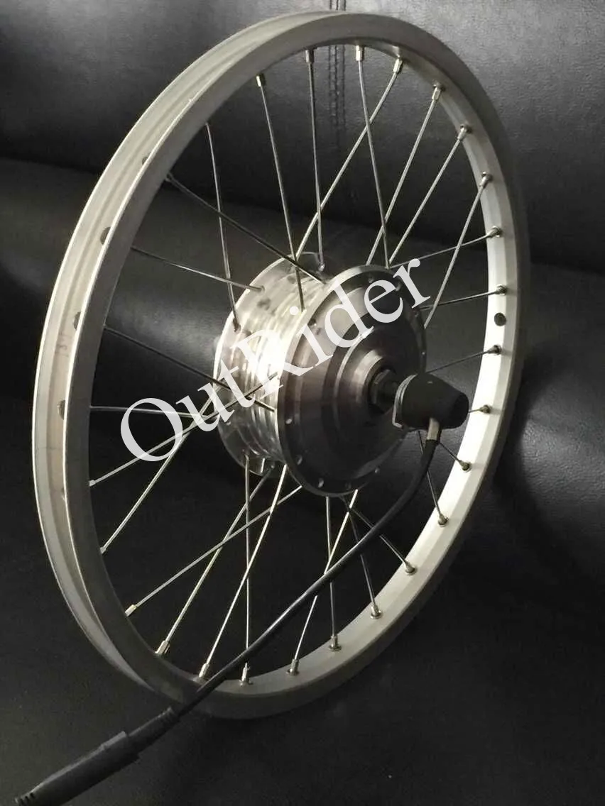 Purchase Chance for  Outrider High Quality 36V Front Brushless 80mm Motor For Brompton/Dahon Fold Bike with CE/EN15194 A