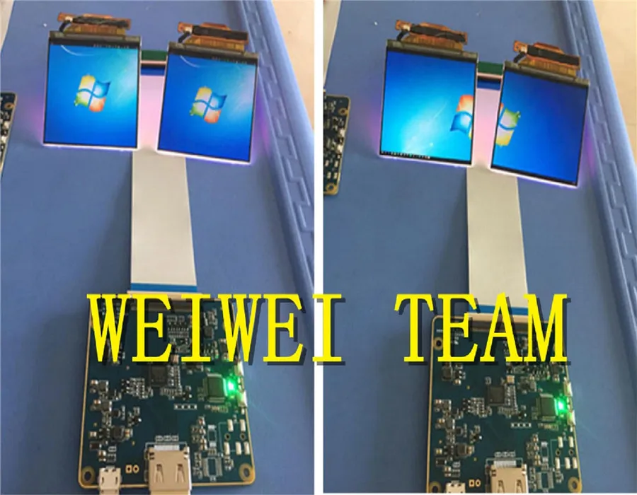 

2.9 inch 1440*1440 2K dual LCD screen display with HDMI to MIPI driver board for 3D VR headset