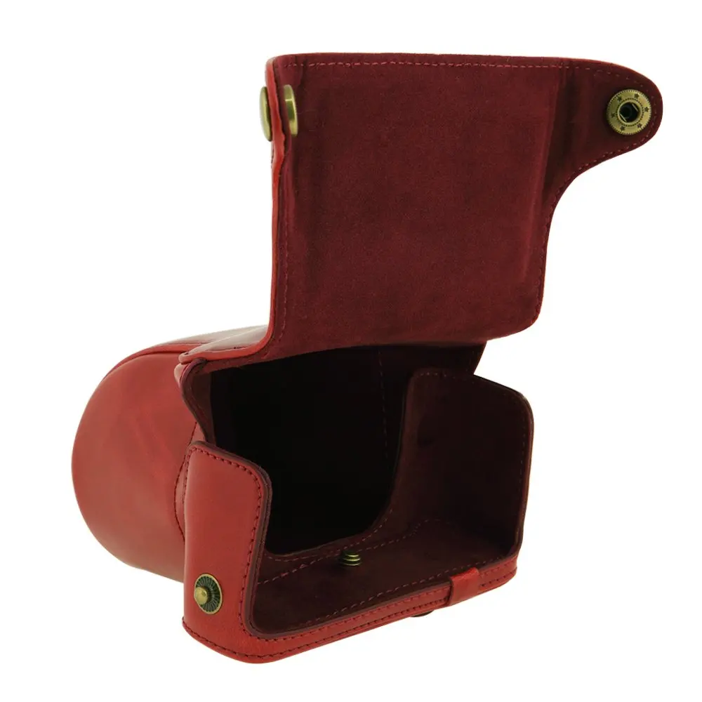 CES Hot for Pentax Q/Q10 camera case 8.5mm 5 15mm lens PU Leather Case