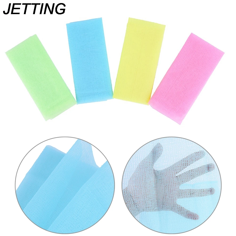 1//2pcs Nylon Japanese Exfoliating Beauty Skin Bath Shower Wash Cloth Towel Back