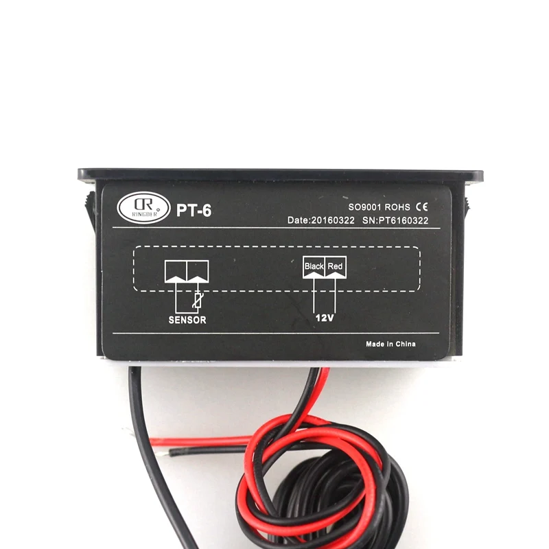 PT-6 Встроенный цифровой измеритель температуры-40~ 110C коробка для вакцины термометр с 2 м датчик температуры