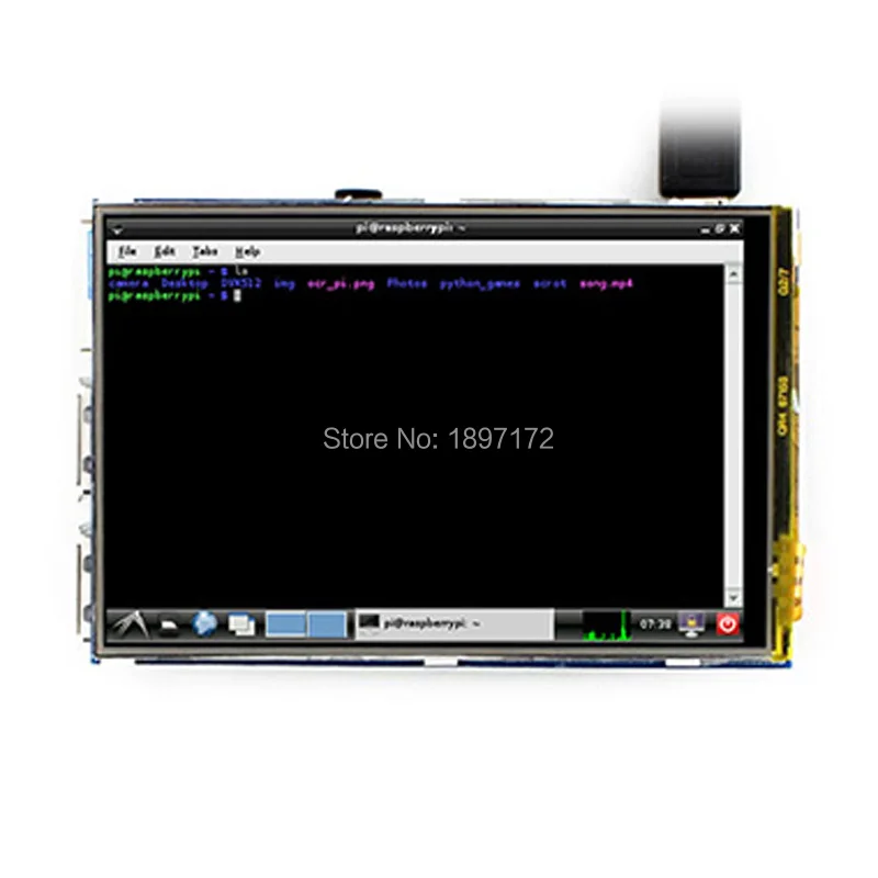 Raspberry Pi 3 5 дюймовый ЖК дисплей IPS tft pi lcd raspberry 480*320 сенсорный экран|raspberry pi|pi 3pi |