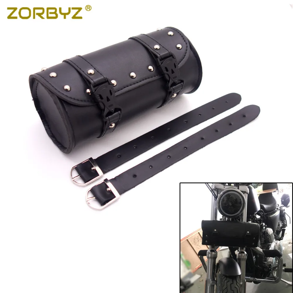 ZORBYZ Mini Motorcycle Handlebar Sissy Bar Saddlebag Roll Barrel Tool