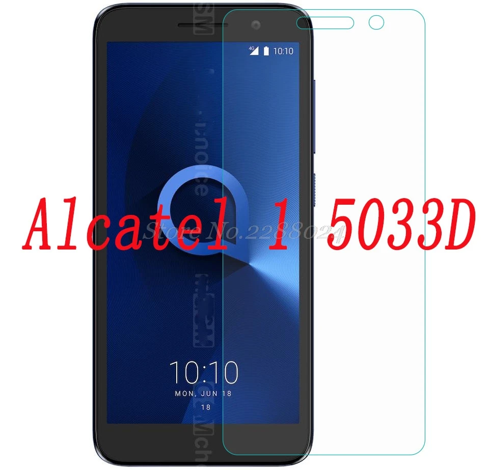 Закаленное стекло 9H для смартфона Alcatel 1 5033D 5 дюймов Взрывозащищенная защитная