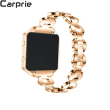 Новинка! Сменный ремешок из нержавеющей стали сменный ремешок для наручных часов ремешок с металлической рамкой для Fitbit Blaze высокого качества sep5