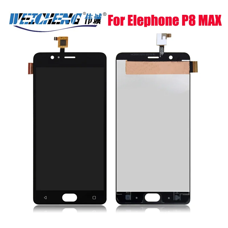 

Touch Screen LCD Display LCD Screen For Elephone P8max p8 max Replacement Parts + Tool+3M Adhesive