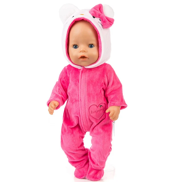 Baby Doll Clothes Fit For 40 45cm Baby Born Clothes Suit Unisex New