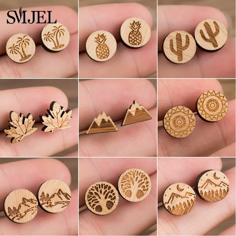 -wood earring 2