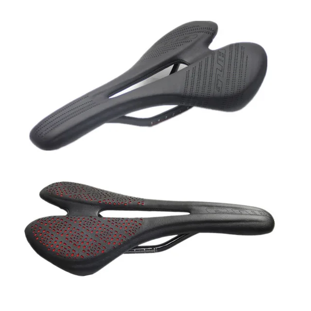 

Gub 1158 Carbon Fiber Road Mtb Saddle Use 3k T700 Carbon Material Pads Super Light Leather Cushions Ride Bicycles Seat