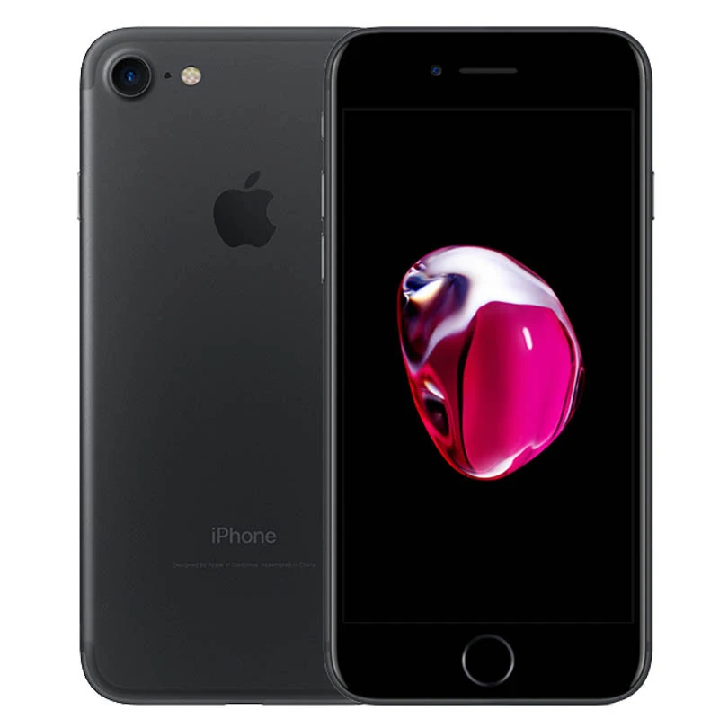 Для Apple iPhone 7/ч, 4G, LTE, отпечаток пальца, смартфон мобильный телефон на базе операционной системы IOS 10 4 ядра 2G Оперативная память 256 ГБ/128 ГБ/32 ГБ флэш-памяти, Встроенная память 4,7 ''12. 0 MP - Цвет: Gray