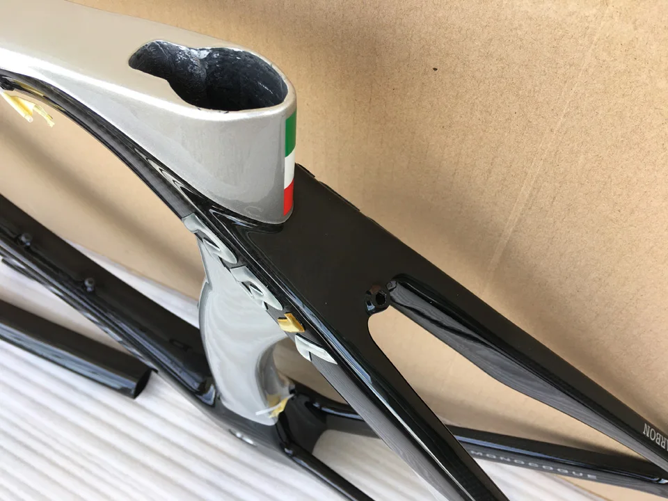 Flash Deal 2018 newest carbon road bike frame black grey Cipollini RB1K THE ONE Carbon Road Frame free shipping di2 bike carbon road frame 5