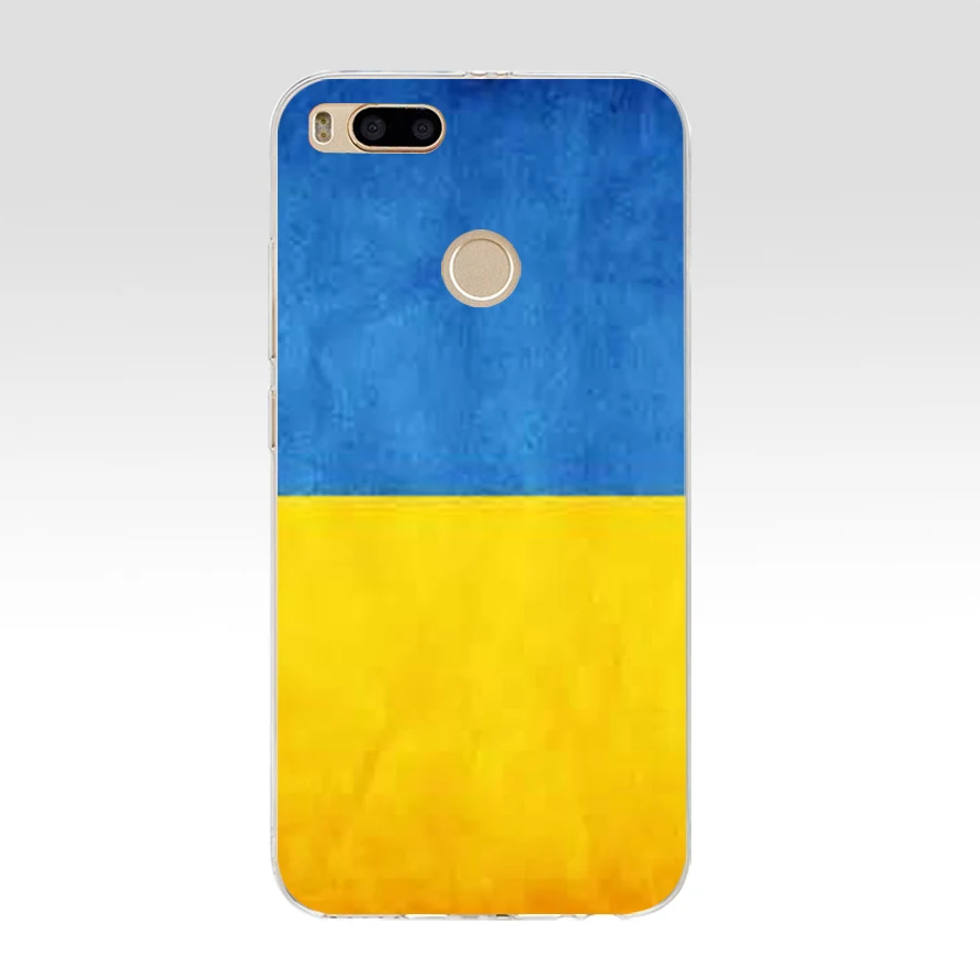 236SD сохраняйте спокойствие и посетите Украину флага Мягкий Силиконовый ТПУ чехол для телефона для xiaomi redmi 4A 4X note 4 4x mi A1 A2 lite - Цвет: 3