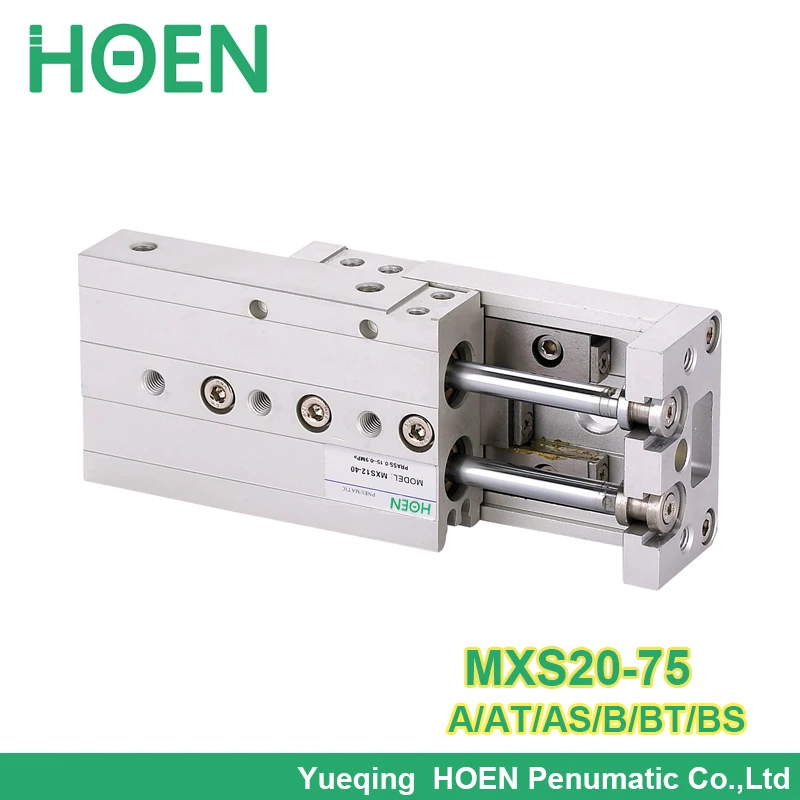 US $150.00 MXS2075 MXS2075AS MXS2075A MXS2075AT MXS2075B MXS2075BT MXS2075BS Air Slide Table Double Acting Pneumatic Cylinder MXS