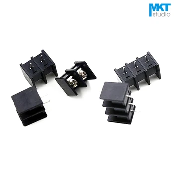 

100Pcs 7P 9.50mm Pitch B-Type Straight Pins PCB Electrical Screw Terminal Block