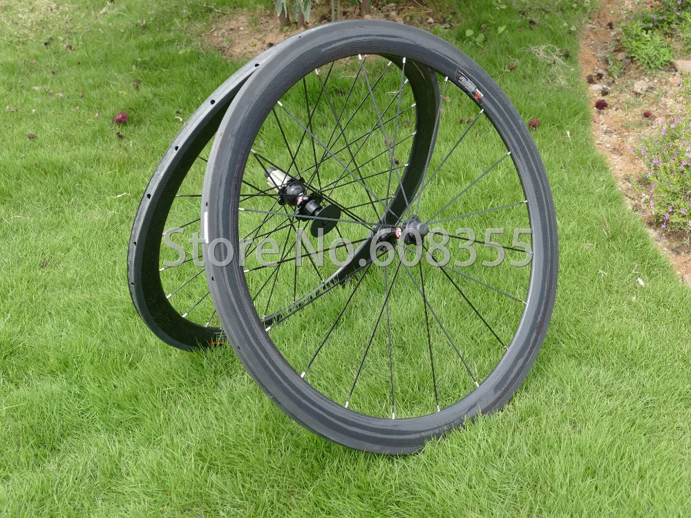 

50mm 3k UD Full Carbon Matt Glossy Road Bike Tubular Wheelset width 20.5mm 23mm 25mm Bicycle Rim