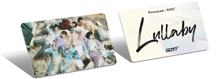 [MYKPOP] GOT7 роскошный подарочный набор CD+ почтовая карта+ Фотокнига+ нагрудник+ закладки+ хрустальные карты+ бумажный пакет SA18110708