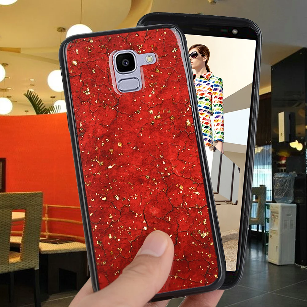 Foil Bling Marble Case For Samsung Galaxy J4 J6 Plus 2018 Cover Glitter Soft TPU Case For Samsung Galaxy J8 2018 J4 J6 2018 Capa (17)