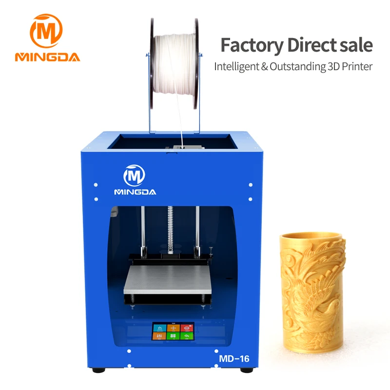 Высокая точность 3D-принтеры машины FDM настольных 3D-принтеры fimpresora 3D-принтеры для образования Mingda 3D печатная машина