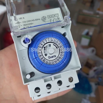 

Analog Mechanical 24 Hour Time Switch Timer 110-230V 45-60Hz