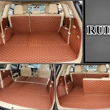 Хорошо! Специальные автомобильные коврики для Toyota Highlander 7 мест- Водонепроницаемые ботинки ковры коврики для багажника коврик для Highlander