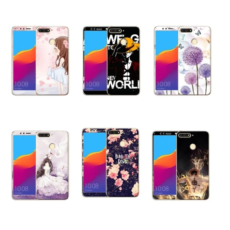 Huawei Y6 2018 honor 7A pro enjoy 8e case cover glass screen protector (31)