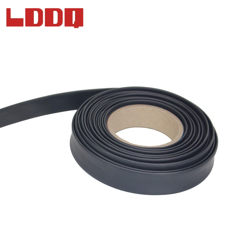 LDDQ 1 м черная термоусадочная трубка 3:1 клей с клеем кабельный рукав диаметром 50 мм нагревательная термоусадочная трубка проволочная пленка лучшее продвижение