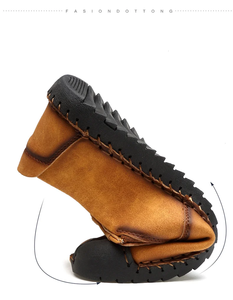 Безмятежное бренд большие размеры 38–46 Разделение кожа Для мужчин повседневная обувь Модный Топ качество, удобные для вождения Лоферы без