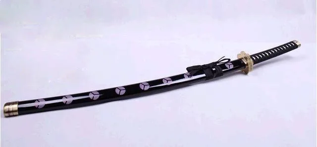 S0251 японский аниме RORONOA Зоро SHUSUI меч огненный каркас волнистое красное лезвие