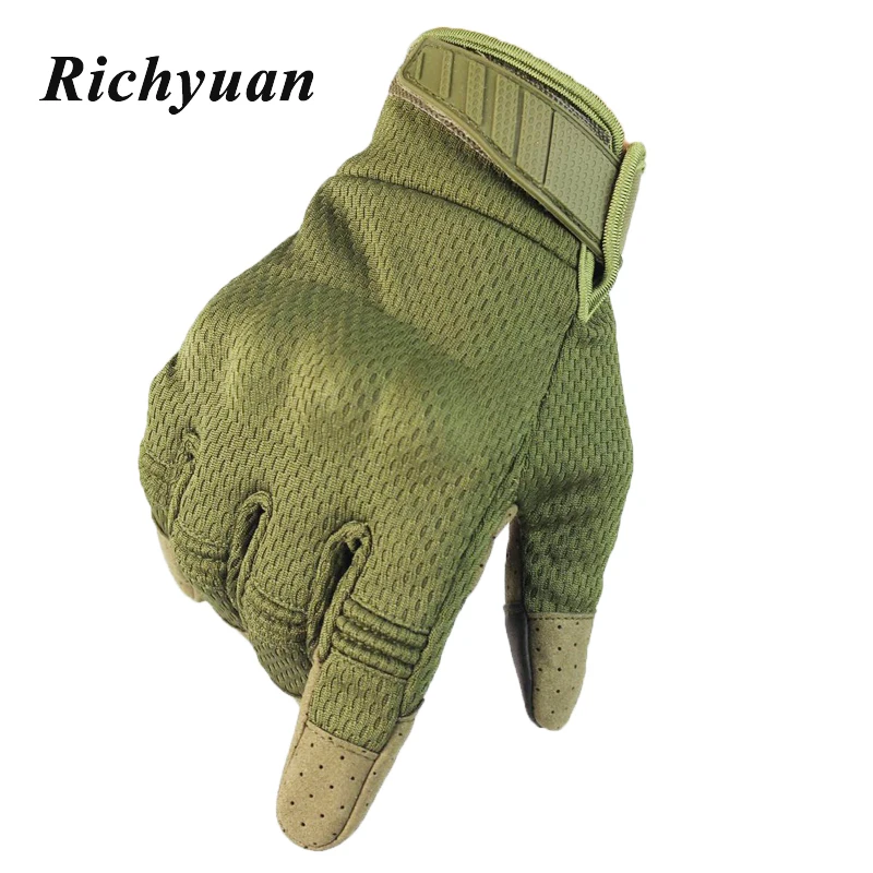 

Touch Screen Motorcycle Full Finger Gloves Motocross Camouflage Breathable Protective Gear Motorbike Racing Hard Knuckle Driving