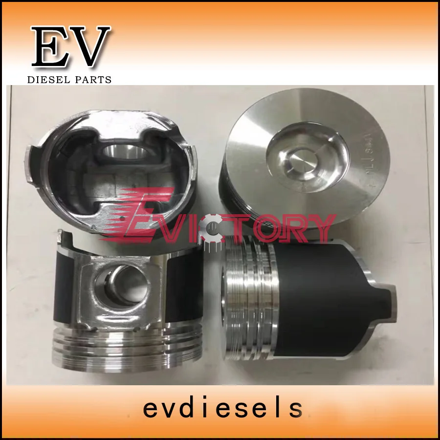 

Turbo type For Yanmar engine 4TNV84 4TNV84T pitson +piston ring+full gasket kit +main bearing con rod bearing