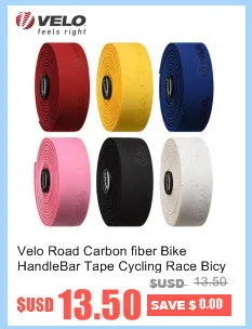 Velo Road углеродное волокно лента для руля велосипеда Велоспорт гоночный велосипед ручки MTB пробковый руль лента+ 1 бар вилки горный ремень ремни